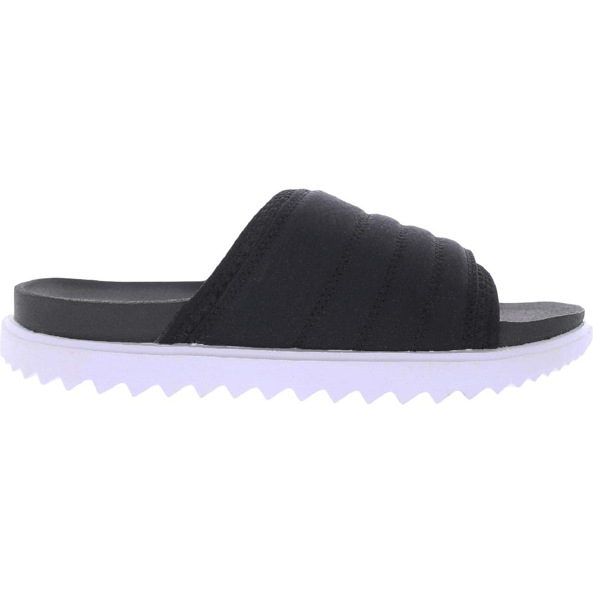 Nike Women's Asuna Slides Cw9707, Black/Anthracite-white, 10