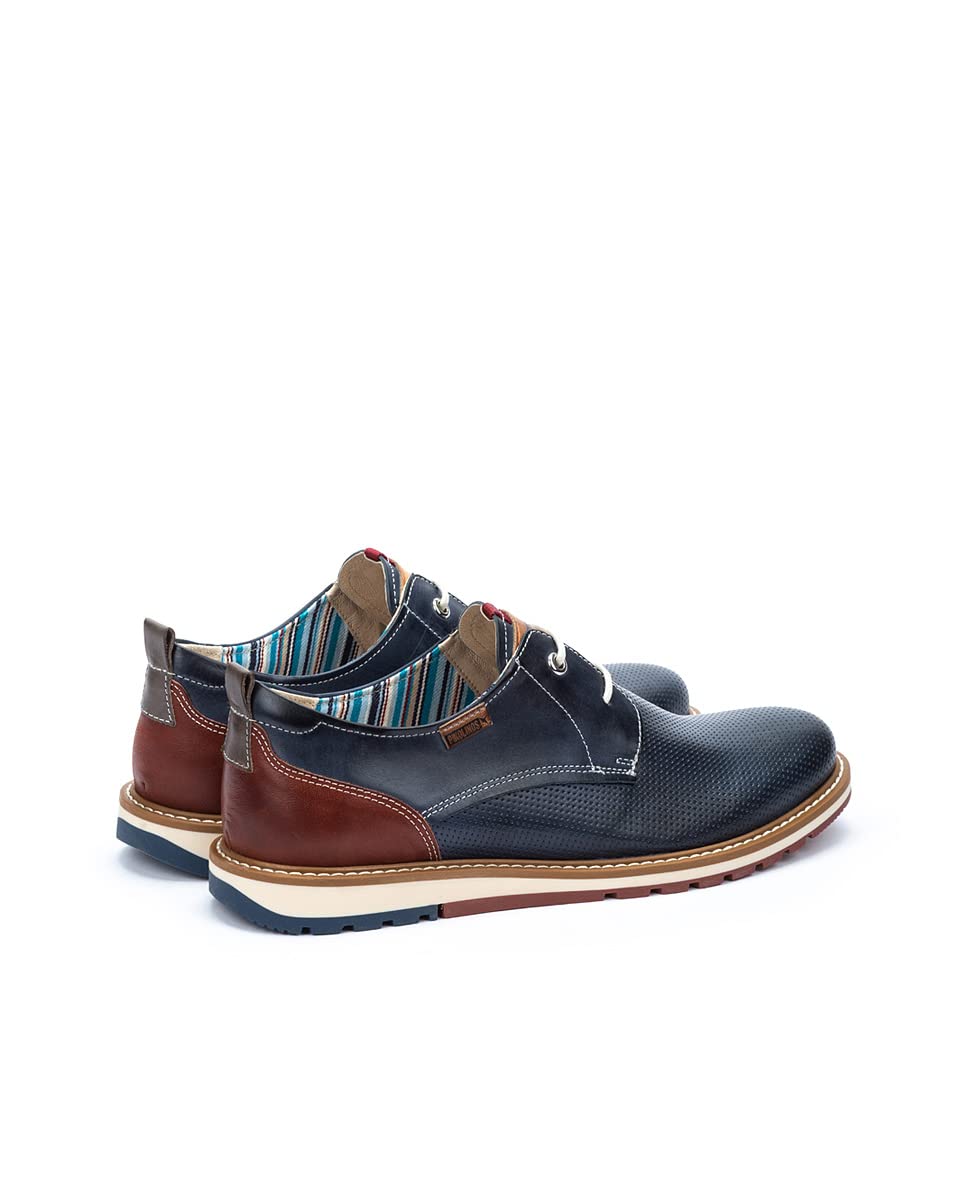 PIKOLINOS Lace-up Shoes/Lace-ups Leather Berna for Man Blue