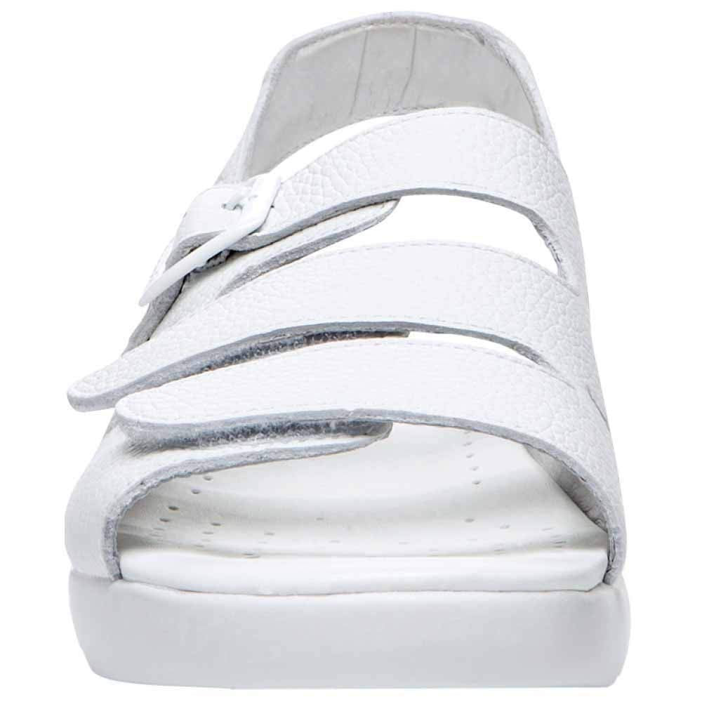 Propet Women's W0001 Breeze Walker Sandal,White Grain,9.5 N (US Women's 9.5 AA)