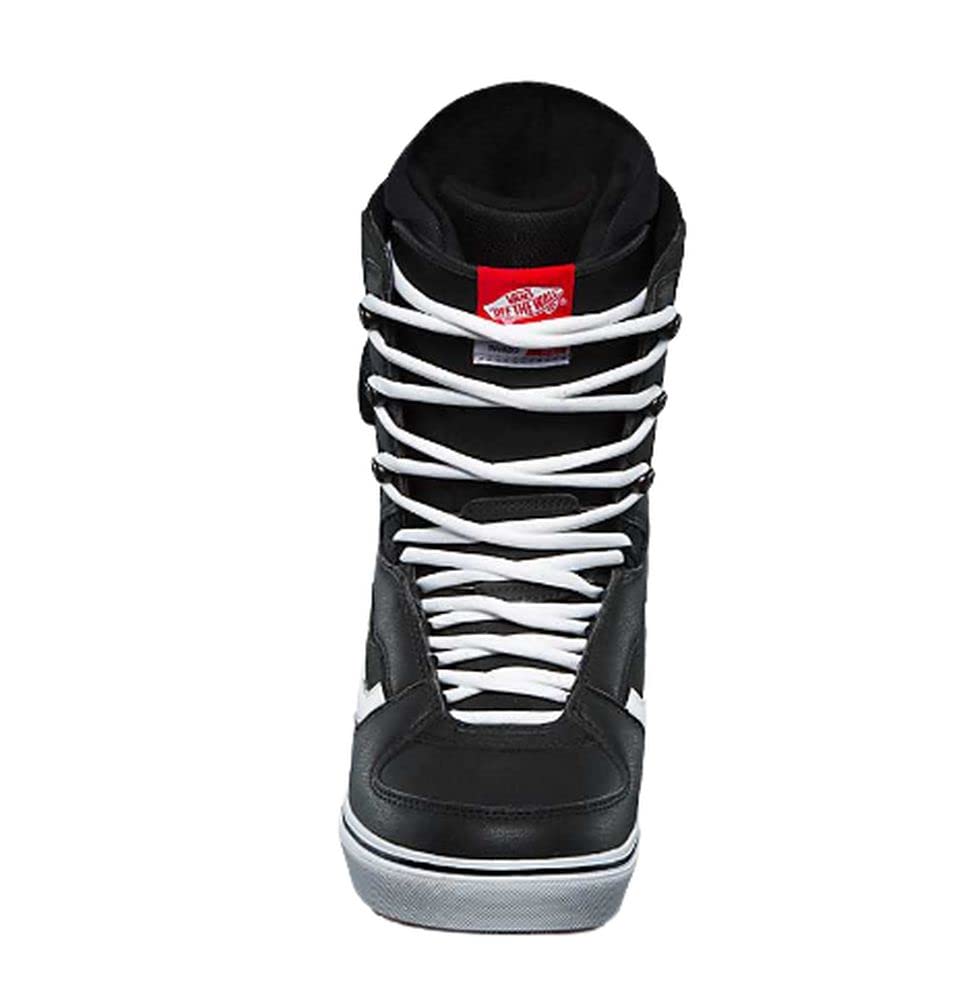 Vans Men's Invado OG Snowboard Boots (10, Black/White)