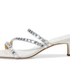 Michael Kors Celia Kitten Slide Optic White 8 M