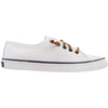Sperry womens Pier View Sneaker, White, 5.5 US