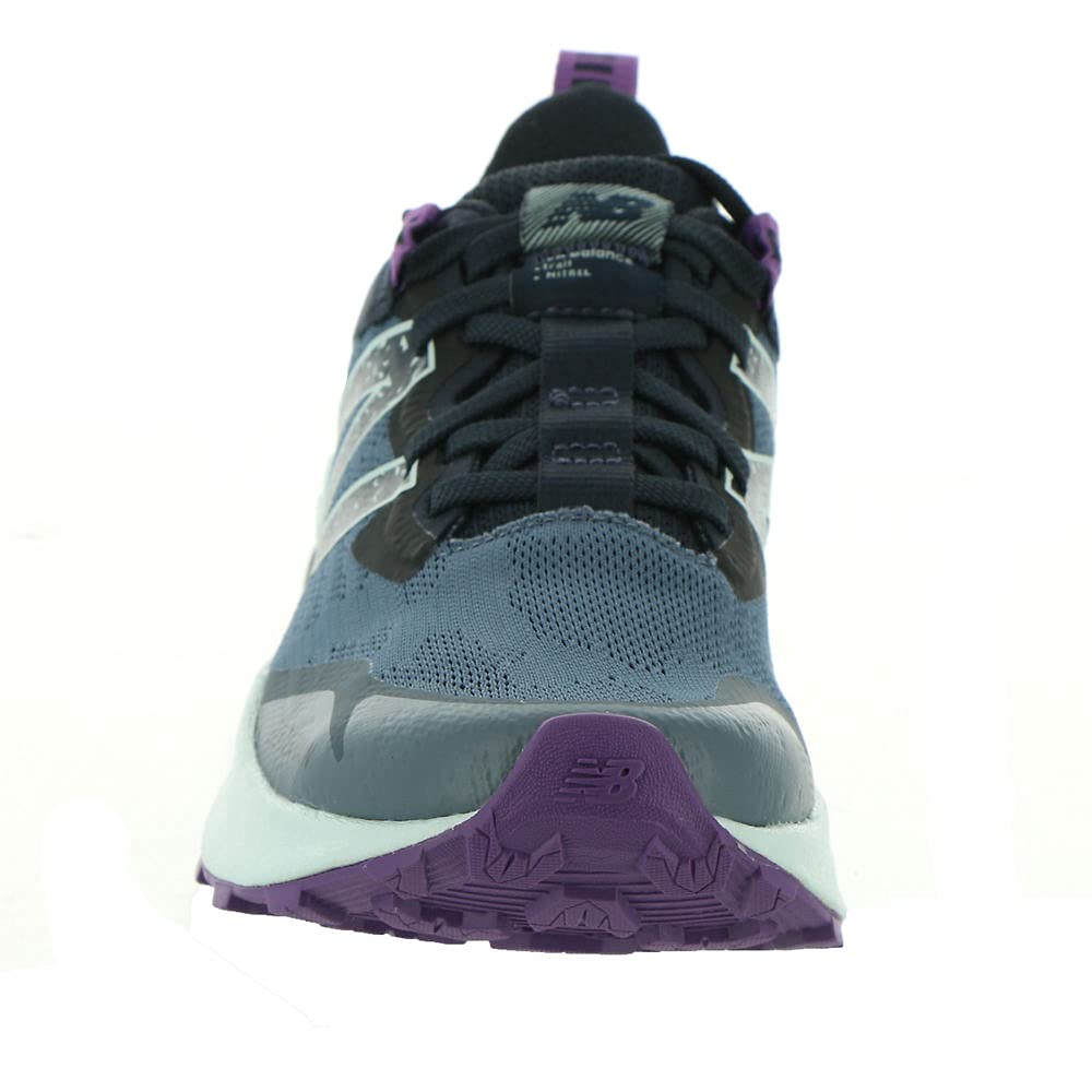 New Balance Nitrel Women's Running 6 B(M) US Silver Grey-Celedon-Purple