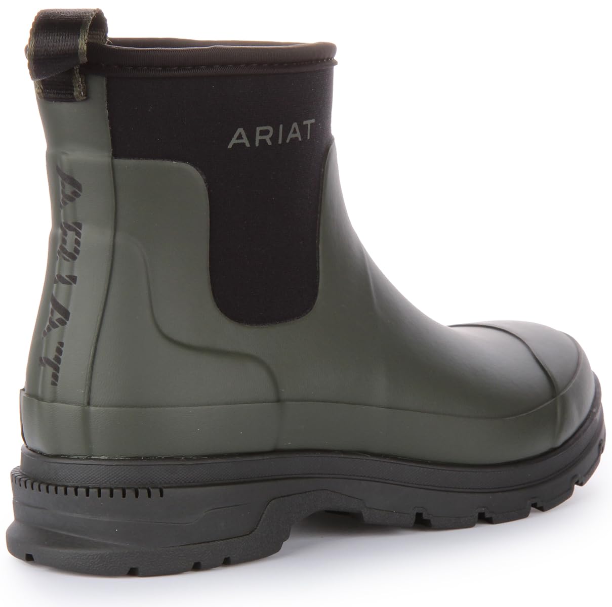 ARIAT Kelmarsh Shortie Rubber Boots Dark Olive 5.5 B (M)