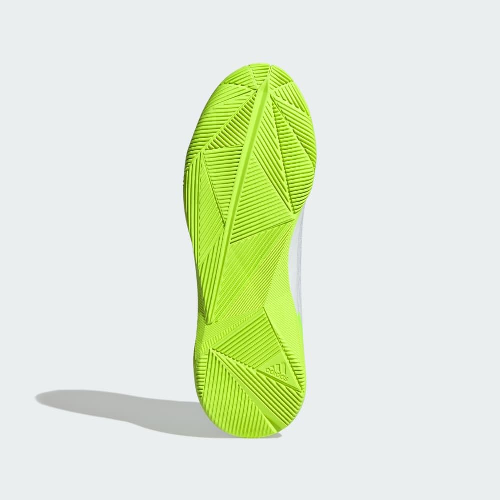 adidas Soccer Predator Accuracy.3 Indoor (Little Kid/Big Kid) Footwear White/Core Black/Lucid Lemon 2.5 Little Kid M