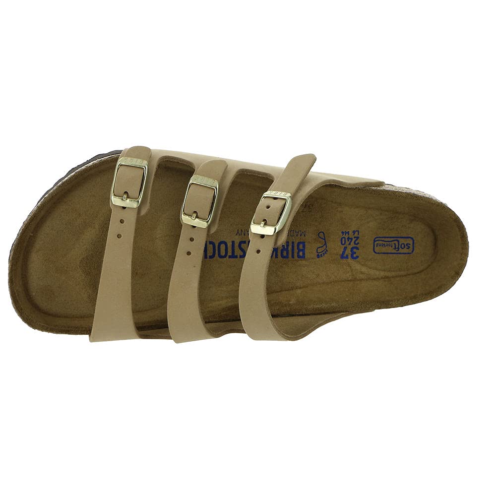 Birkenstock Women's Florida Soft Footbed Nubuck Sandals