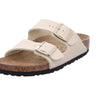 BIRKENSTOCK Women's Arizona Eva Mules, ivory, 40 EU Schmal
