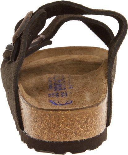 Birkenstock Arizona Soft Footbed Mocha Suede Narrow Width - EU Size 39 / Women's US Size 8-8.5