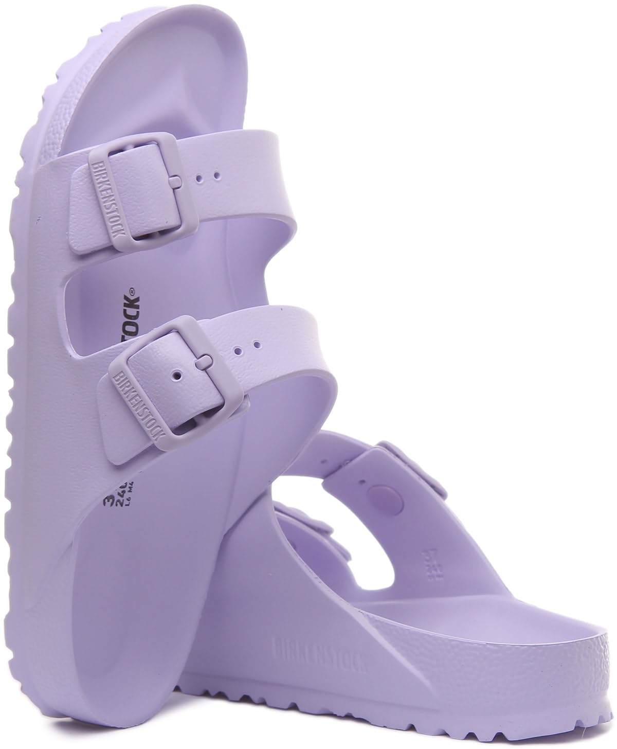 Birkenstock Girl's Arizona Sandal, Purple Fog, 6 us