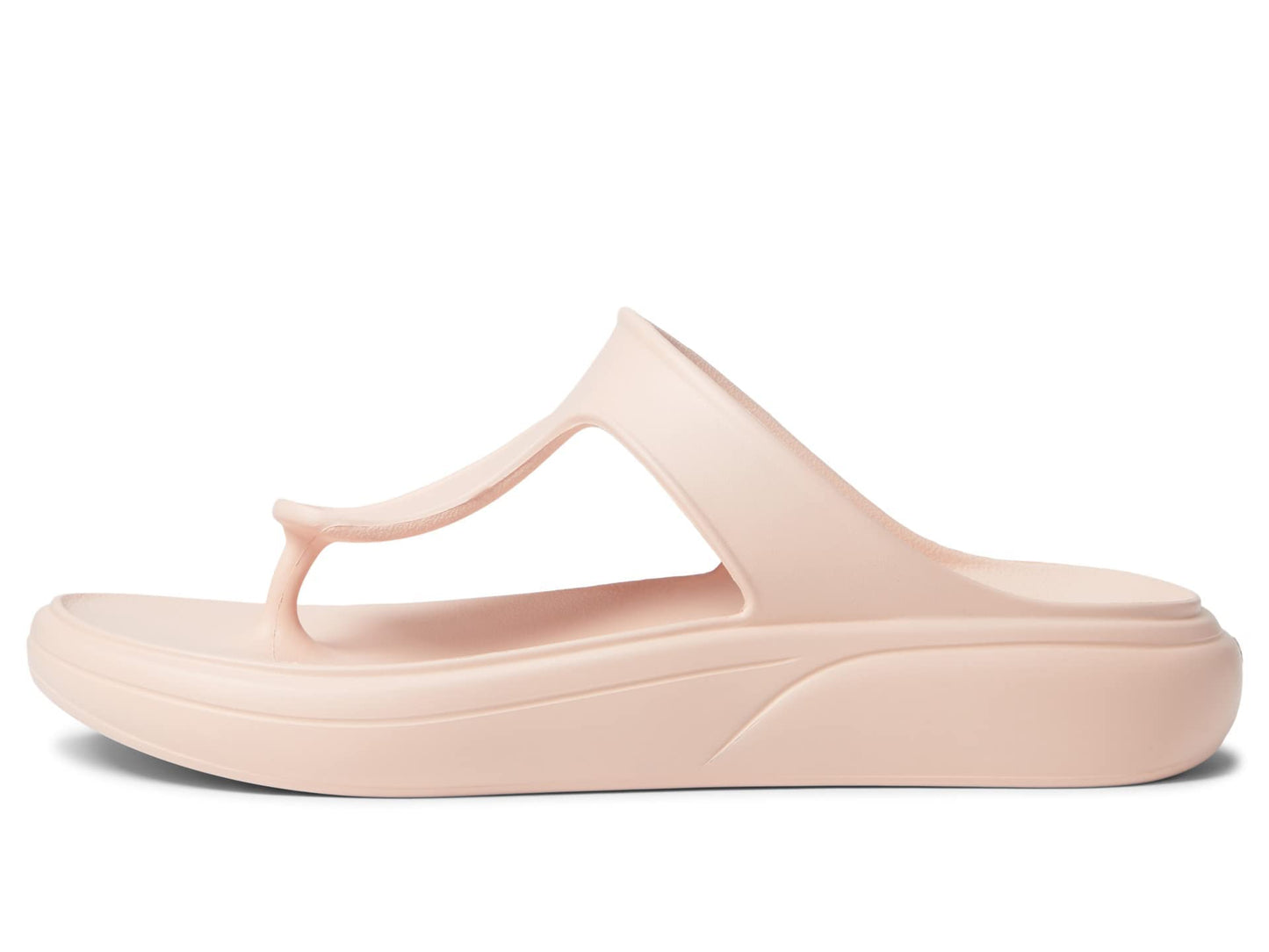 Stuart Weitzman Stuflex T-Strap Slide Rosewater 6 B