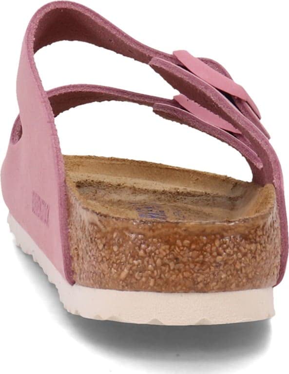 Birkenstock Women's, Arizona Soft Footbed Sandal - Narrow Width Orchid