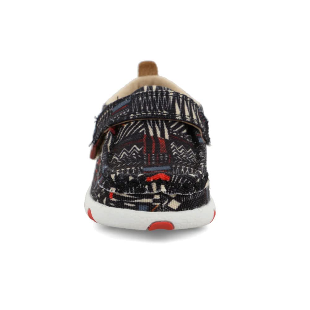 Twisted X Infant's Driving Moc, Moc Toe, Black Multi, 2 M