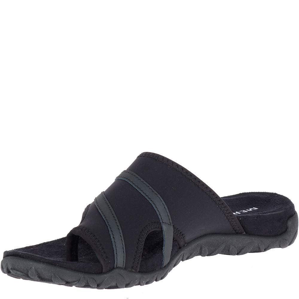Merrell Women's Terran Ari Wrap Sport Sandal, Black, 8 Medium US