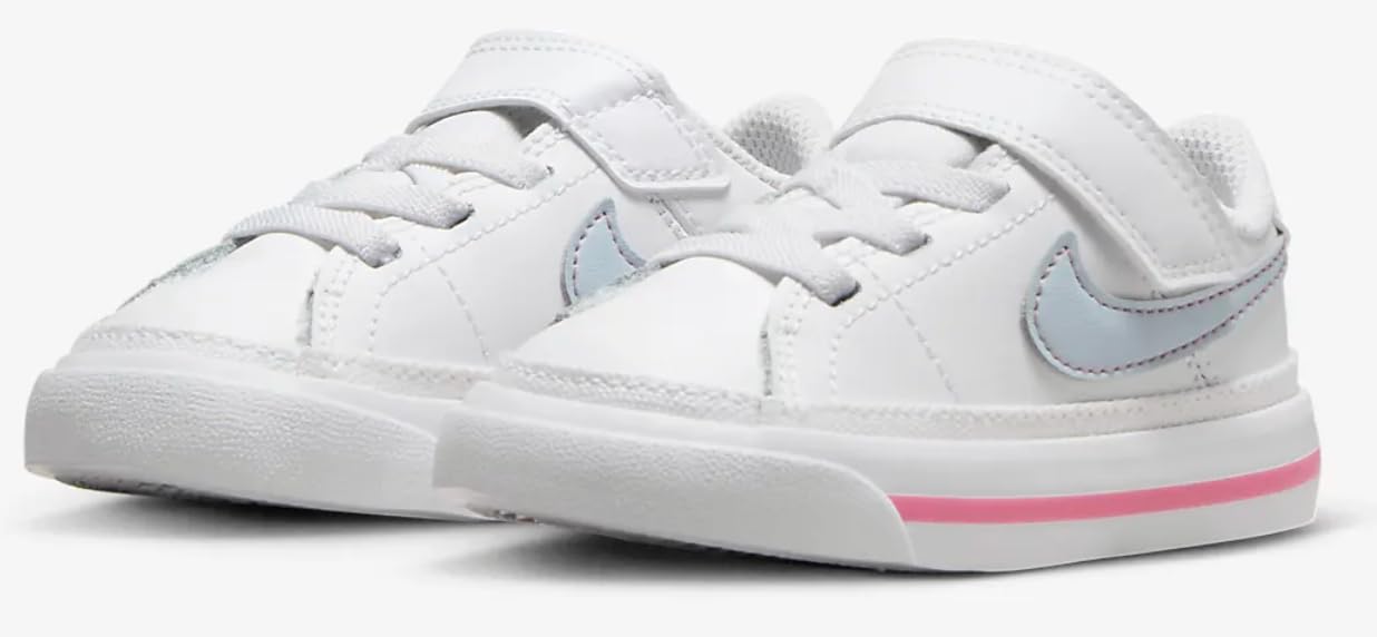 Nike Court Legacy Boys Toddler, White/Pinksicle