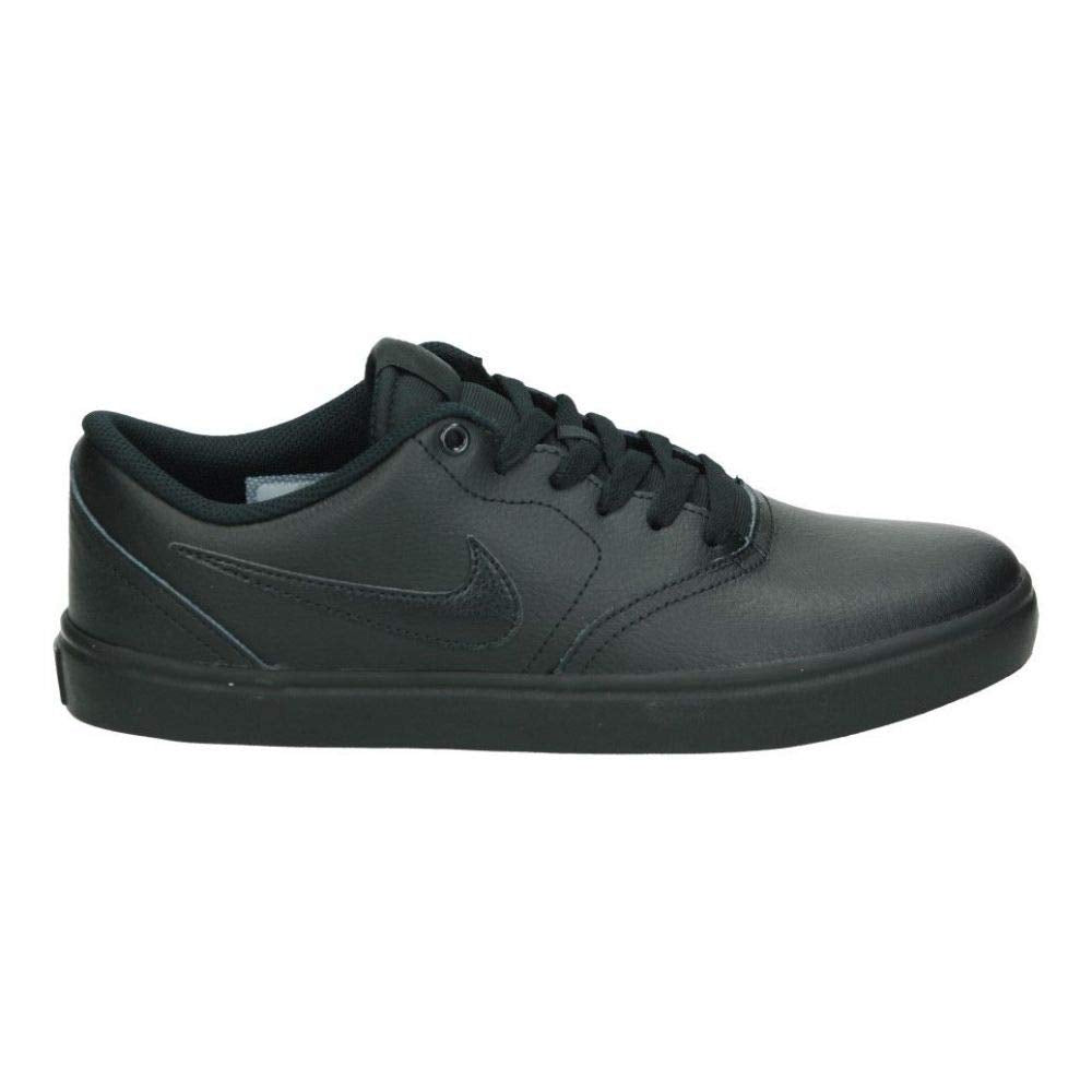 NIKE Mens SB Check Solar Black Black Black Size 11