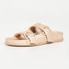 Stuart Weitzman Womens Piper Slide Sandal Platino 9.5 B