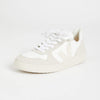 Veja Women's V-10 Sneakers, White/Natural/Pierre, 4 Medium US