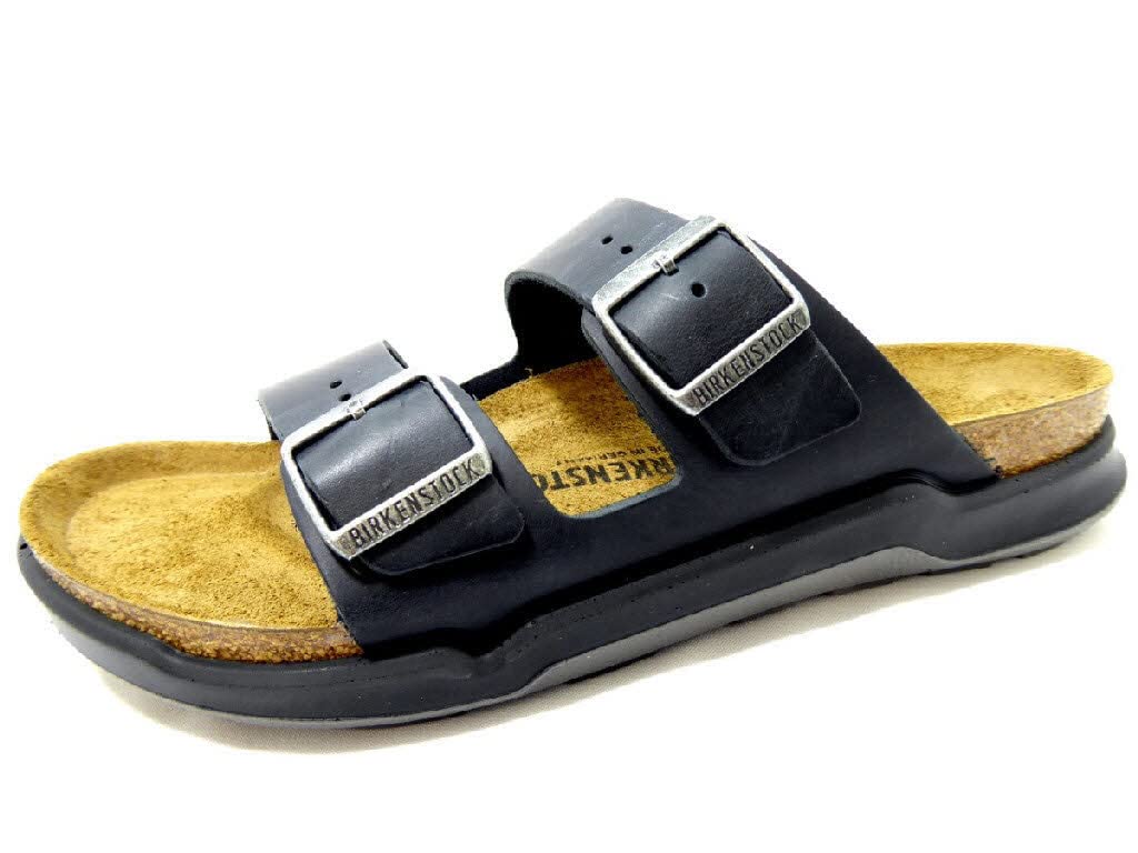 Birkenstock Men's Arizona CT Sandal, Black, 9 AU