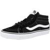 Vans Boy's Sk8-mid ReissueHi-Top Trainers, Black Black True White 6bt, 43