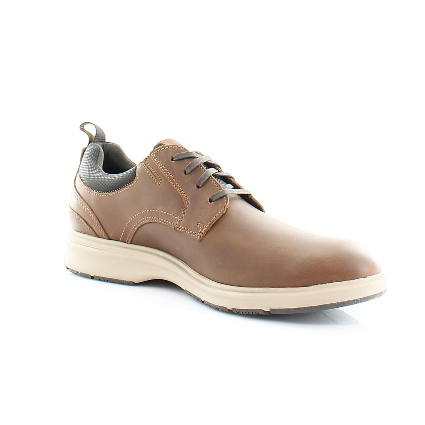 Rockport Total Motion City Plain Toe Leather Brown 10.5 M (D)