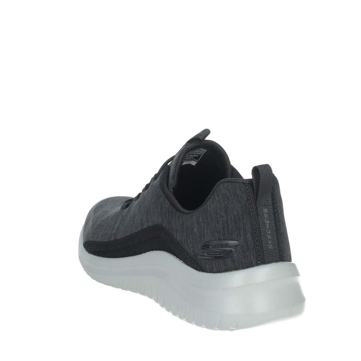 Skechers Men's Ultra Flex 2.0 - Course Correction Sneaker, Black/Gray, 11