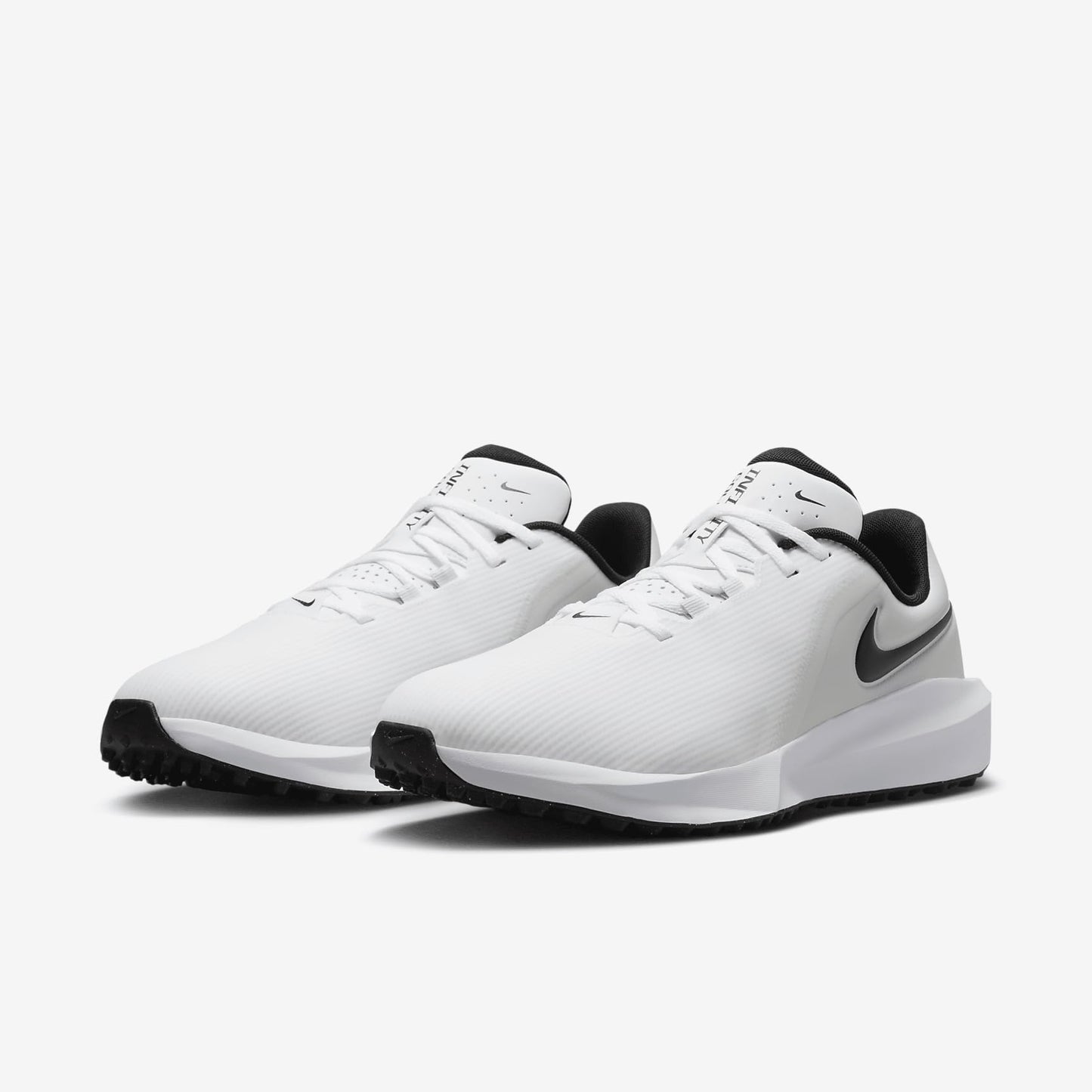 Nike Infinity G NN Golf Shoes (Wide) (FN0565-100, White/Pure Platinum/Black) Size 7