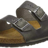 Birkenstock Arizona BS SFB 1011299, Sandals, Iron Grey, 41 EU Étroit