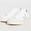 Veja Women's Campo Sneakers, Extra-White/Matcha, 11 Medium US
