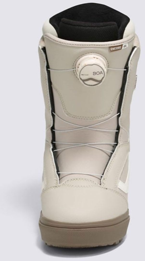 Vans Womens Encore OG Snowboard Boots (Khaki/Gum, 9)