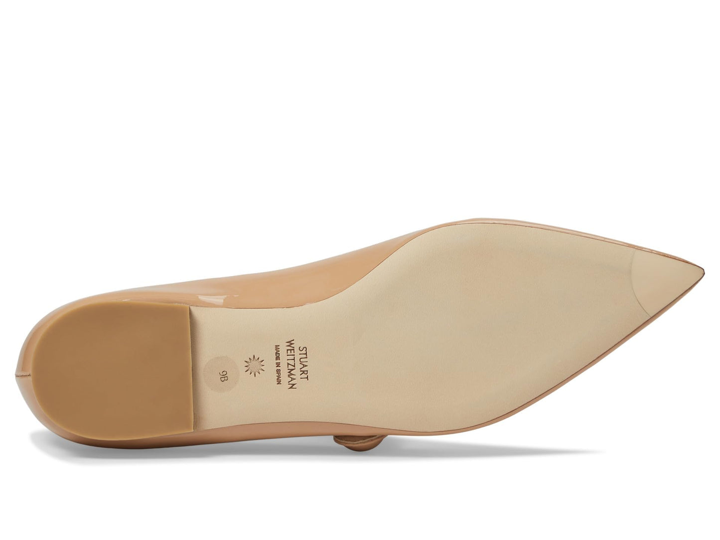 Stuart Weitzman SW Mary Jane Flat Adobe 7.5 B