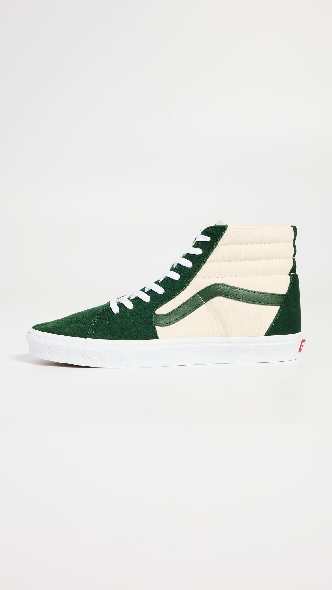 Vans Men's U SK8-HI Sneakers, Mountain View, Green, 11.5 Medium US