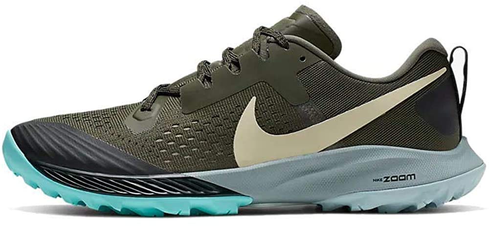 Nike Air Zoom Terra Kiger 5 Men's Running Shoe Cargo Khaki/Team Gold-Black-Jade Stone 11.0