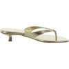 Tory Burch Women's Capri Low Heel Sandal 35mm Gold 5.5 Medium