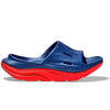 Hoka Ora Recovery Slide 3 Bellwether Blue/Red Alert Men's 5, Womens 7 Medium