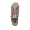 HEYDUDE Women's Karina Velvet Rose Dust Size 9 | Women's Sneakers | Women's Casual Shoes | Comfortable & Light-Weight