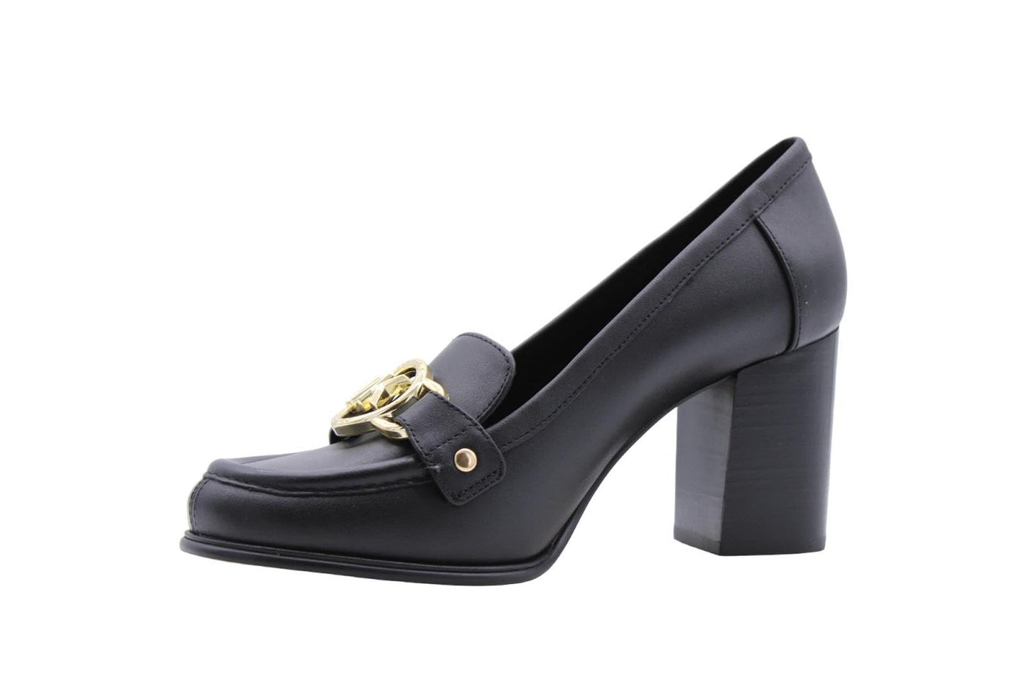 Michael Kors Rory Heeled Loafer Black 5.5 M