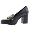 Michael Kors Rory Heeled Loafer Black 7 M