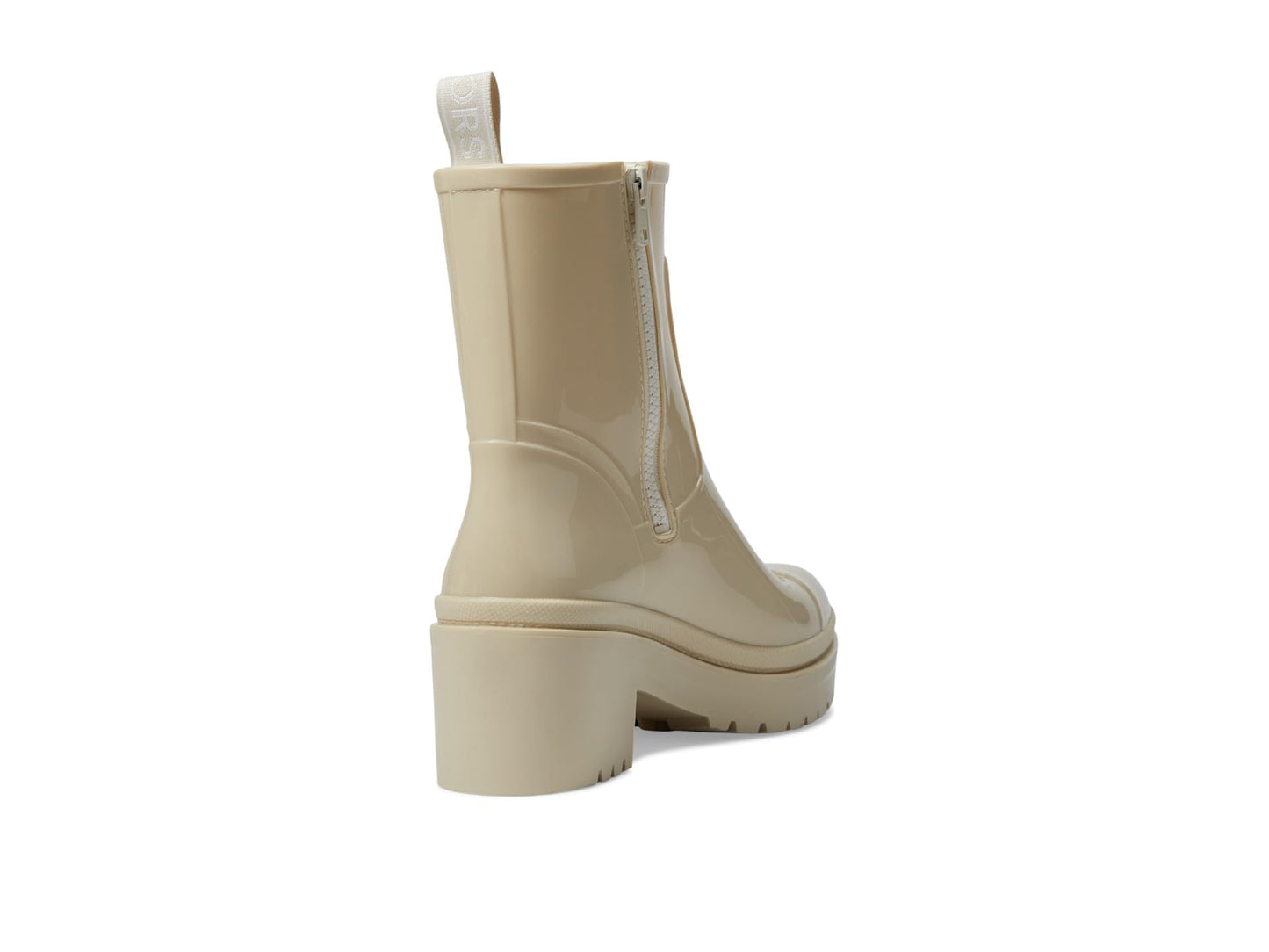 Michael Kors Karis Rain Boots Light Cream 8 M