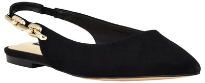 Nine West Women's Babby Flat, Black 001, 8