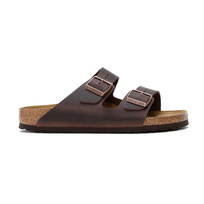 Birkenstock Arizona Mules/Clogs Men Brown Mules Shoes, Habana, 7 US