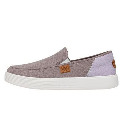 HEYDUDE Sunapee Craft Linen Tan Size M14 | Men's Shoes | Men's Slip On Sneakers | Comfortable & Light-Weight