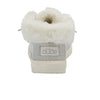 Hey Dude Girl's Britt (Toddler/Little Kid/Big Kid) Fleece White 5 Big Kid M