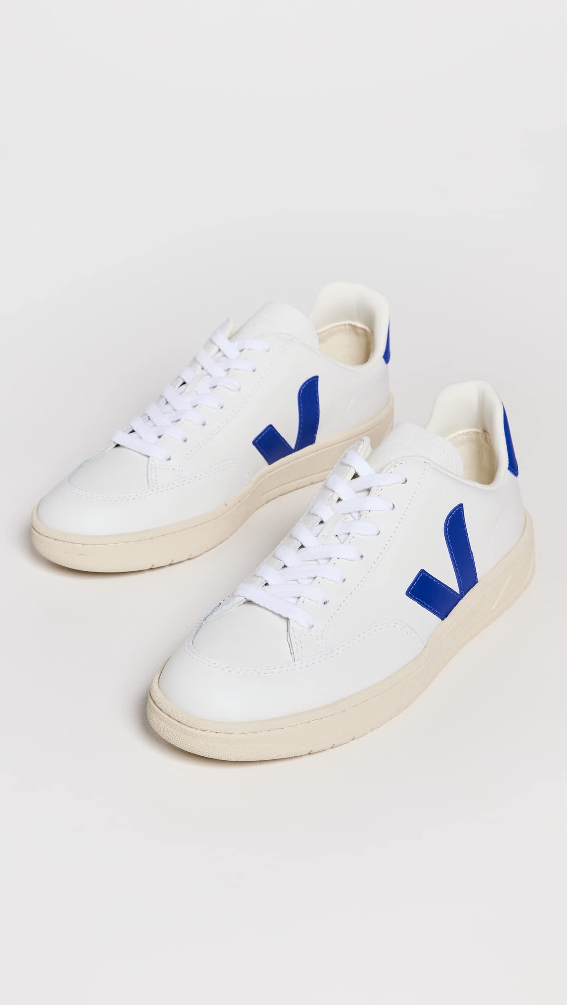 Veja Men's V-12 Sneakers, Extra White/Paros, 12 Medium US