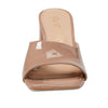 Stuart Weitzman Tia 85 Flareblock Slide Fawn 9 B