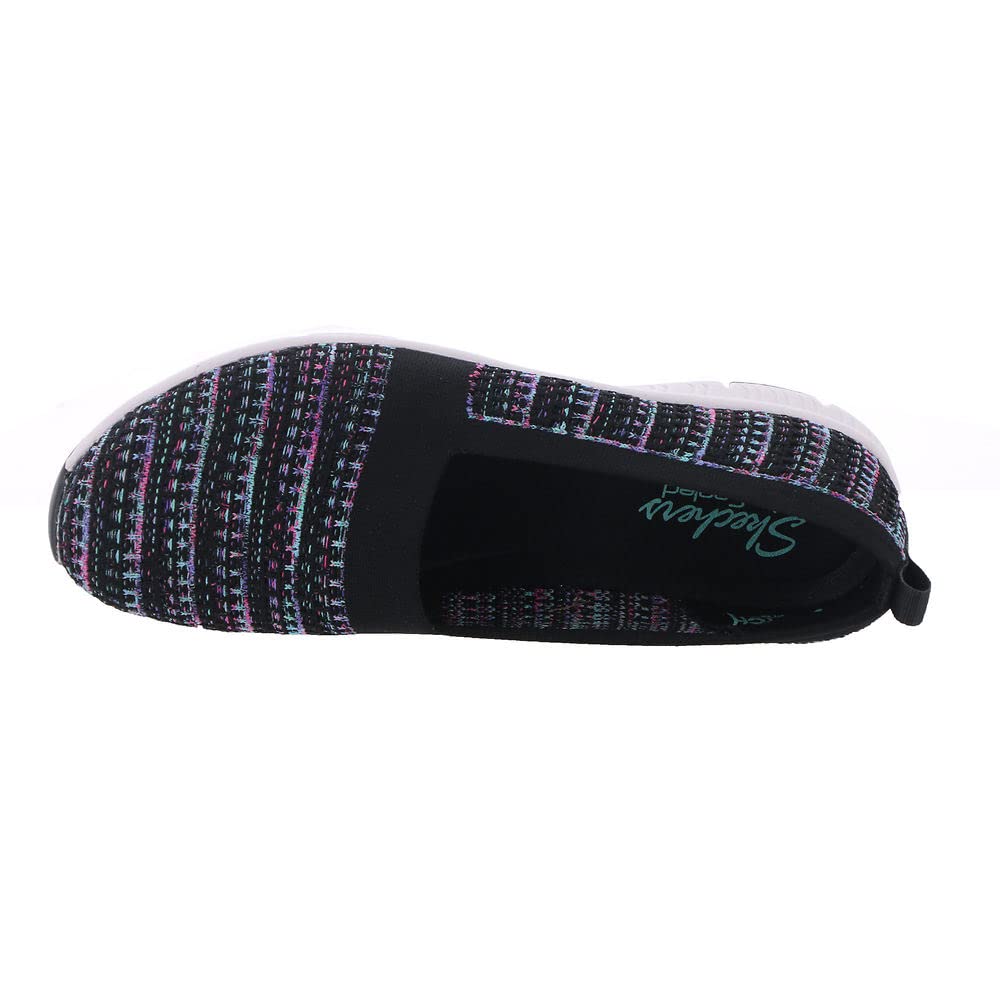 Skechers Women's Be Cool - Sherbet Skies,Black Multi,10M