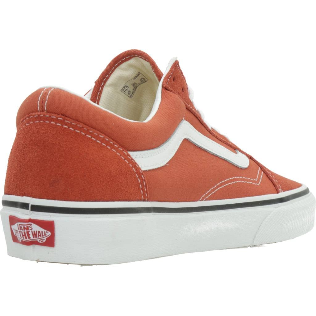Vans Unisex Modern Fashion Sneakers, Burnt Ochre, 11.5 US Women