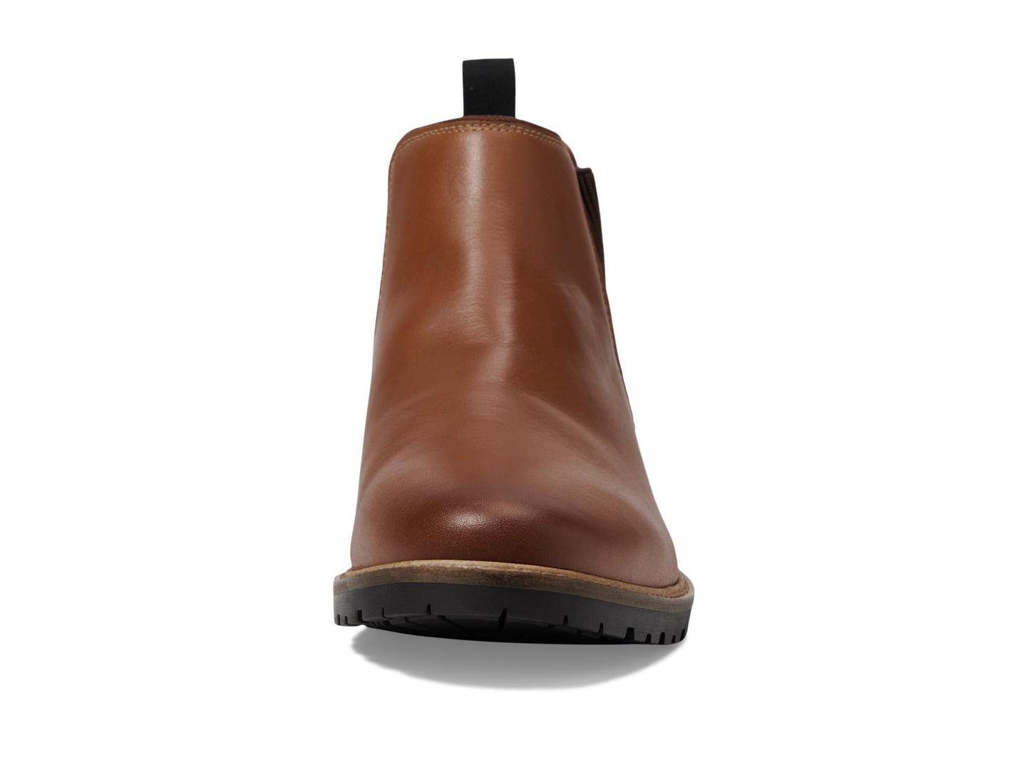 Cole Haan Men's Midland Lug Chelsea Boot, British Tan/Black Water Resistant, 13