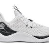 Under Armour Unisex Curry Flow 10 Team Basketball Shoes - UA Flow Cushioning Technology 18/19.5 White