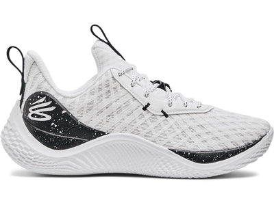 Under Armour Unisex Curry Flow 10 Team Basketball Shoes - UA Flow Cushioning Technology 18/19.5 White