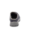 Skechers Women's Clogs - Relaxed Fit: Easy Going - Latte-Twin Gore Open Back Suede Fur Slip-On Clogs with Air Cooled Insole Mule, Navy, 9